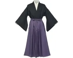 Kimono traditionnel japonais Yukata Samurai arts martiaux Hakama uniforme judo aikido kendo robe anime cosplay costume
