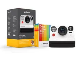 Polaroid Now Generation 2 - Appareil photo instantané - Everything Box avec 16 pièces i-Type Color Film - Noir & White