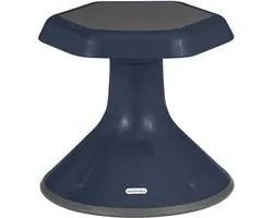 School Outfitters LNT-3046-12NV Actieve leerkruk, 12" H, Navy
