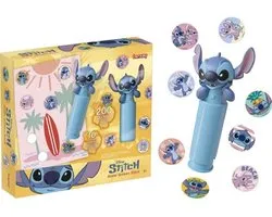 Stickerworkshop - LANSAY - STITCH - 1 stempel, 200 stickers - Vanaf 5 jaar