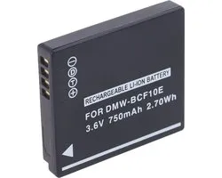 Huismerk Camera-accu DMW-BCF10E voor Panasonic