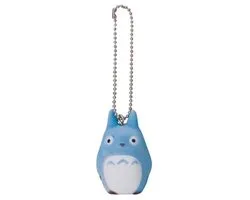Flocked Totoro Sleutelhanger - Schattige Studio Ghibli Personage