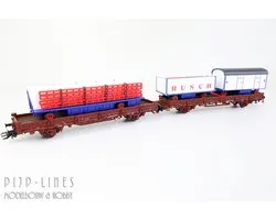 Märklin 45042 H0 2er-Set Güterwagen Zirkus Busch der DR (45042)