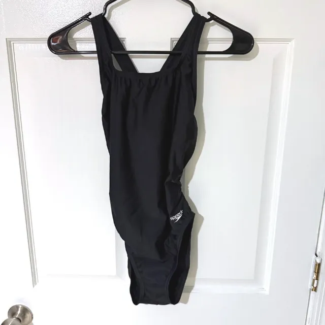 Speedo Pro LT Womens One Piece Swimsuit Anthracite Black Size 10/36 8191481001