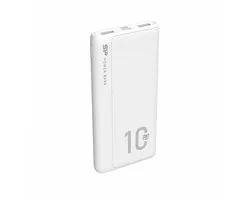 Silicon Power QP15 10000mAh Power Bank | Lithium-Polymeer | Wit