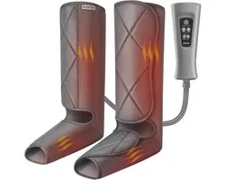 RENPHO Masseur de jambes avec 2 niveaux de Heat , compression du mollet et des pieds, Design d' Massage réglables pour la Most des tailles, avec 5 modes 3 intensités, cadeau pour Mom papa pour Relax les muscles des jambes
