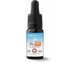 Dutch Nova CBG Olie 5% - Hennep Extract - Cannabigerol Druppels - 500 mg - 10 ml