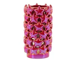 HomeBound by KY | Aardewerk vaas 'Shiny stars' medium | vaas