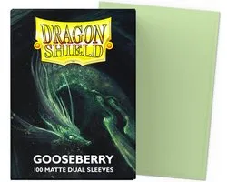 Dragon Shield - Matte Dual Sleeves Gooseberry 100x