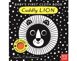 Baby's First Cloth Book- Baby's First Cloth Book: Cuddly Lion