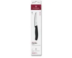 Victorinox Swiss Classic Steakmes 6-delig - 11cm - Zwart - Glad