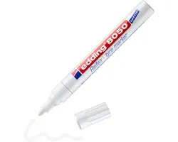 edding 8050 marcador para neumáticos - blanco - 1 rotulador - punta redonda de 2-4 mm - para marcar neumáticos y otras superficies de goma, interiores y exteriores, resistente al agua