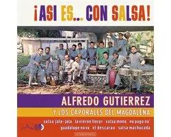 Alfredo Gutierrez Y Los Caporales Del Magdalena - A Si Es... Con Salsa! (LP)