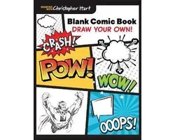 Blank Comic Book: Draw Your Own!