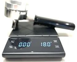 Koffie weegschaal met timer - 0,1 gram precisie - barista weegschaal - coffee scale - barista accessoires