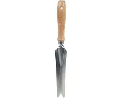 Talen Tools - Onkruidsteker - Verzinkt staal - Essenhouten handvat - 25 centimeter