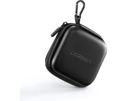 UGreen Housse de protection / Étui / Housse pour casque / Pochette de rangement - Convient pour les écouteurs / Airpods / Casque Bluetooth / Écouteurs intra-auriculaires / Beats / JBL / Bose / Clé USB / Câble de chargement - Noir