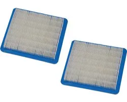 2 stuks luchtfilter voor grasmaaier B&S, Iseki, John Deere, MTD, Sabo, Stiga 491588 399959