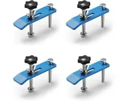 Genmitsu 4 Pack Hold Down Clamp Kit, CNC Router clamp for woodworking and metalworking, compatible with CNC Router Machine PROVerXL series/4040 series/3020 series/3018 Prover