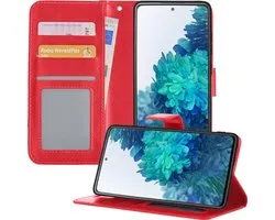 Samsung S20 FE Case Book Case Cover - Samsung Galaxy S20 FE Case Wallet Cover - Samsung S20 FE Case Wallet Case Cover - Rouge
