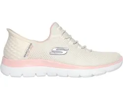 Skechers SUMMITS-DIAMOND DREAM Dames Instappers - Naturel