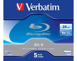 Verbatim 43715 Blu-Ray Bd-R 25GB 6X JC5