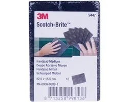 3M Scotch Brite Pad 9447 - Middel - 10 stuks