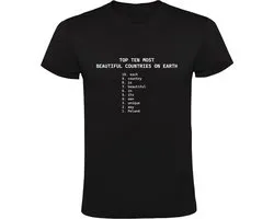 Poland top ten most beautiful countries on earth Heren T-shirt | Polen