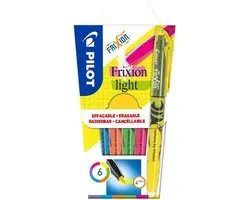 Pilot Frixion Light - Portefeuille de 6 Marqueurs