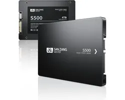 Disque dur SSD SATA interne 4 TB 2,5 pouces - 560 MB/s en lecture, 500 MB/s en écriture, NAND 3D, compatible avec les ordinateurs portables et les ordinateurs de bureau