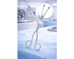 Belux Surgical Instruments / Magill Forceps 20 cm – Gebogen – RVS – Medisch Instrument – Herbruikbaar & Autoclaveerbaar