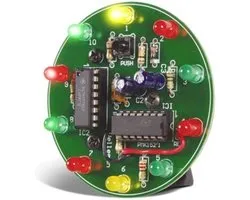 Whadda Soldeerkit, elektronisch rad, 10 leds