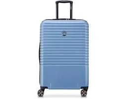 DELSEY Caumartin Plus – Medium reiskoffer 69 cm – Uitbreidbaar – TSA-slot – Zinc Blue