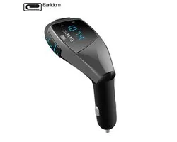 Bluetooth FM Transmitter ET-M39/wireless Radio zender met USB fast-charging, SD- kaart poort/ handsfree bellen in de auto geschikt voor smartphone, iPhone, iPod, Samsung etc.