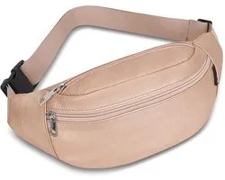 Running belt - flipbelt - hardloopriem telefoon - Hardloop riem - Ruime Opbergvakken voor Smartphone, Drinkfles of Powerbank - Reflectie Strip - 80 tot 120 cm - Rose Gold - van Imperatoris