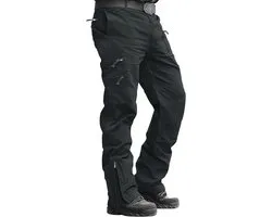 Men's Cargo Work Trousers Cotton Pants Outdoor Camping Hiking