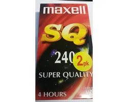 VHS videoband Maxell E-240 SQ (2 pack)