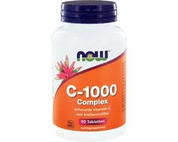 Now Foods - Vitamine C-1000 Complex (Buffered) - Met 250 mg Bioflavonoïden - 90 Tabletten