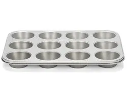 Patisse Muffinvorm Silver Top - 12 stuks