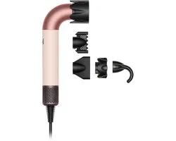 Dyson Supersonic haardroger Straight+Wavy, Ceramic Pink