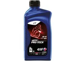 Total Elf Moto 4 Pro Tech 5w40 motorfiets olie 1 liter
