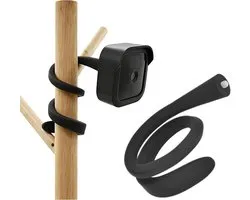 Support Twist flexible pour moniteur pour bébé, adapté pour Blink Mini 2 et Outdoor 4/3, fixation sans perçage, idéal pour la sécurité et le confort