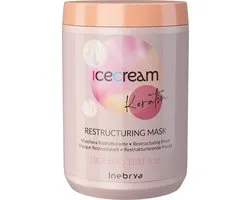 Masque restructurant cheveux à la kératine Ice Cream 1000ml