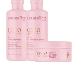 Lee Stafford - CoCo LoCo Care XL Set - 250ml+250ml+200ml