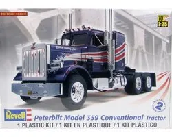 Revell Modelbouwpakket Militaire voertuigen - 11506 Peterbilt 359 Conventional Truck Plastic - 1:25 - Modelbouw