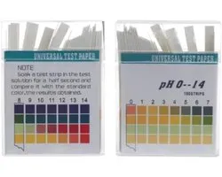 MTTproducts- PH-strips 0-14 Bereik Professioneel - 2-pack - 200 Stuks - Voor Water/Urine - Nauwkeurig - Met Plastic Doos - Testpapier