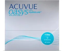 -4.00 - ACUVUE® OASYS 1-Day WITH HYDRALUXE - 90 pack - Daglenzen - BC 8.50 - Contactlenzen