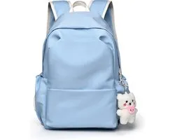 Without Lemon - Unisex Laptop Rugzak - School Backpack - Studenten - Scholieren - Waterdicht - Geen accessoires meegeleverd - Blauw
