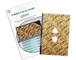 Edialux Prism™ Glueboard navulling, geschikt voor Prism Fly Killer, elektrische vliegenvanger, uv-technologie, 6 lijmplaten, 368 nm uv-licht, 4-5 weken werking per plaat, 8000 uur