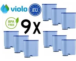 Filtre à eau VIOLO pour machines à café Philips Saeco AquaClean, filtre de remplacement Philips Saeco 9 pièces